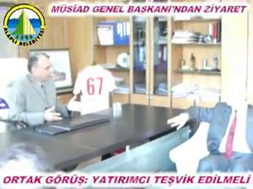 MÜSİAD'DAN BAŞKAN ÇİMENOĞLU'NA ZİYARET