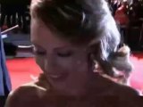 Kylie Minogue red carpet The Brit Awards 2009  London
