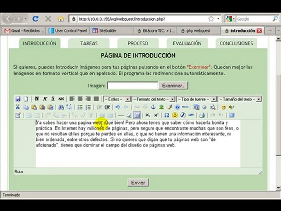 Tutorial Webquest - Promedu