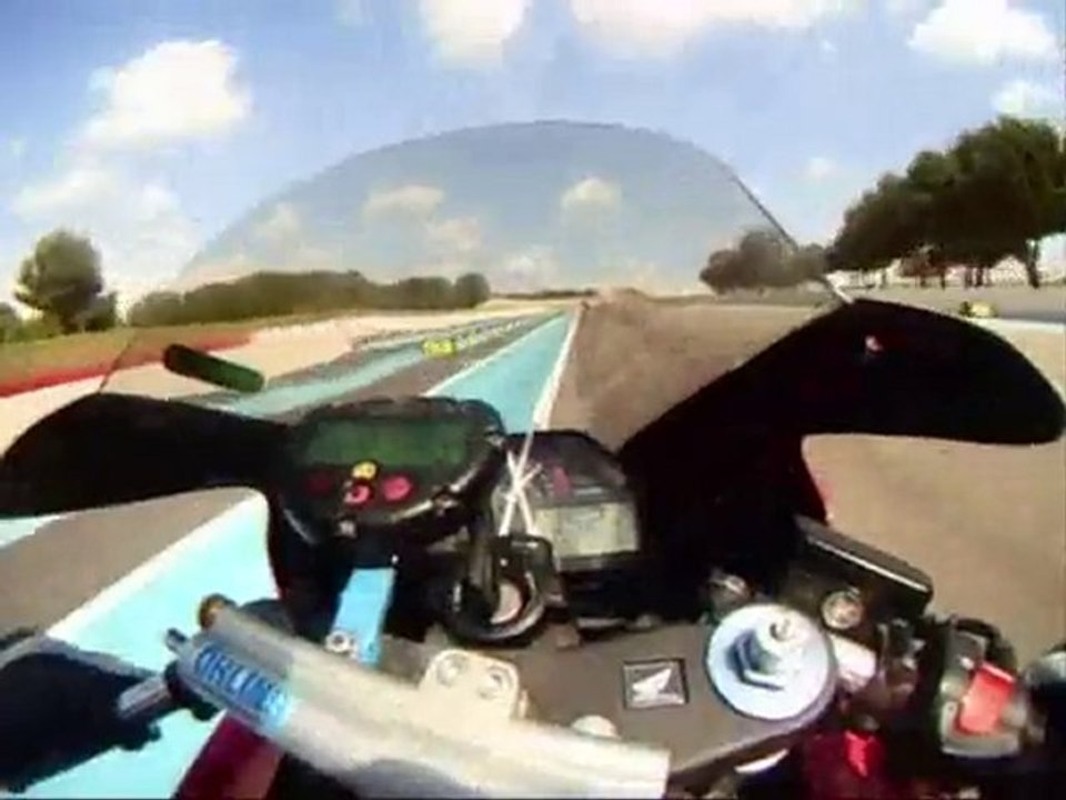 Castellet 13 juin 2010 6e session Gilles 600 honda cbr rr