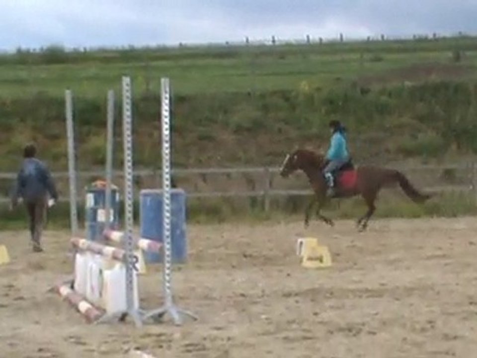 Olympiade 2010: Zoé avec Marley