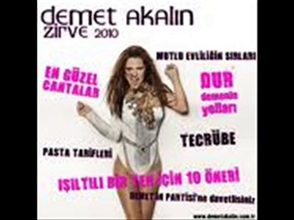 Dj ibrahim Çelik & Demet Akalın - Tecrübe 2010 (Electronic)