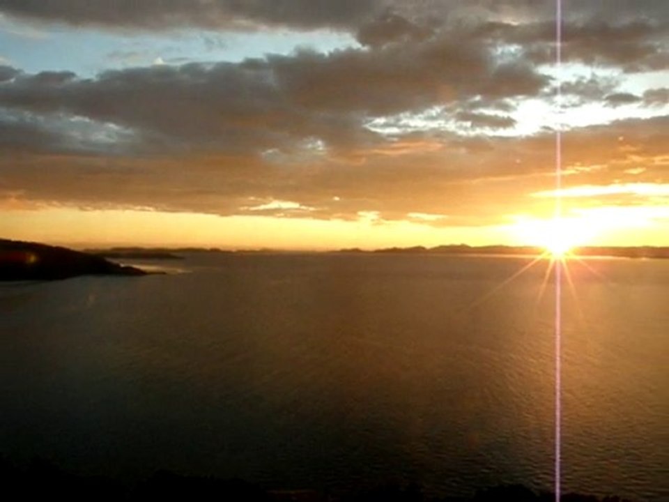Fin de journée sur le îles d'Hyères
