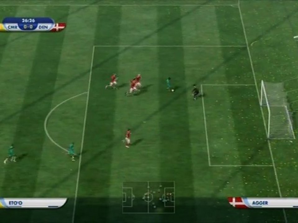 Cameroun - Danemark Coupe du monde FIFA 2010 partie 1