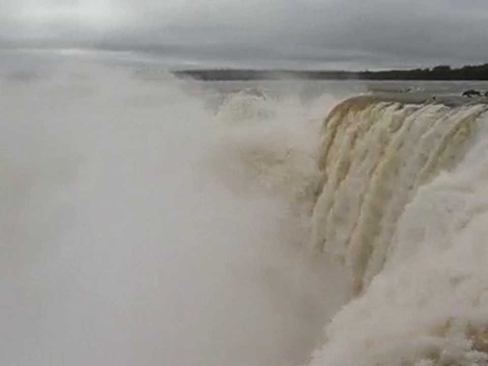la gorge du diable, les chutes d'Iguazù