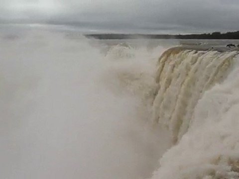 la gorge du diable, les chutes d'Iguazù