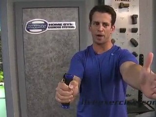 How to do a One Arm Chest Fly with Resistance Bands