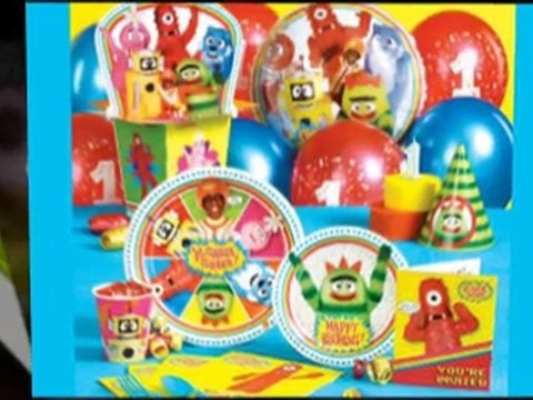 Yo Gabba Gabba Birthday Party Decorations and Supplies