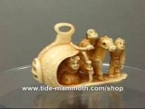 mammoth ivory figurine netsuke Miniature Cave H1570