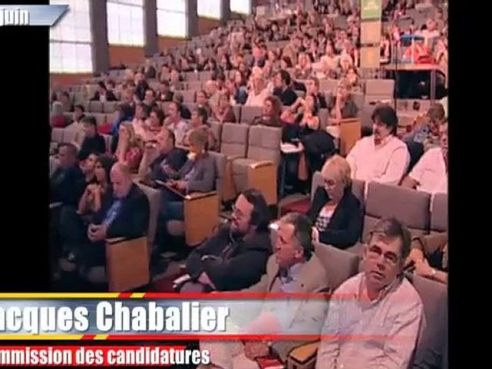 35ème Congrès - Rapport "candidature"