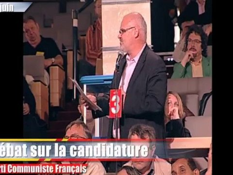 35ème Congrès - Débat Candidature