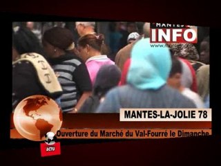 Ouverture du marché du val fourré le dimanche