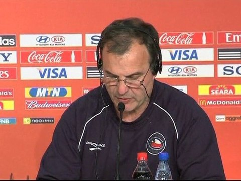 Football365 : Conférence de M.Bielsa (Chili) avant la Suisse