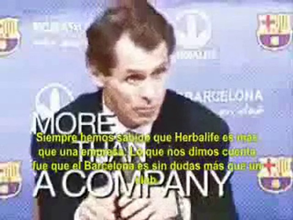 Herbalife patrocinador de F.C Barcelona