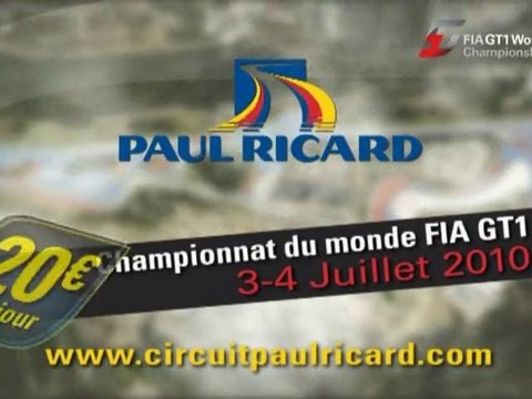 Bande annonce FIA GT 3&4 juillet 2010