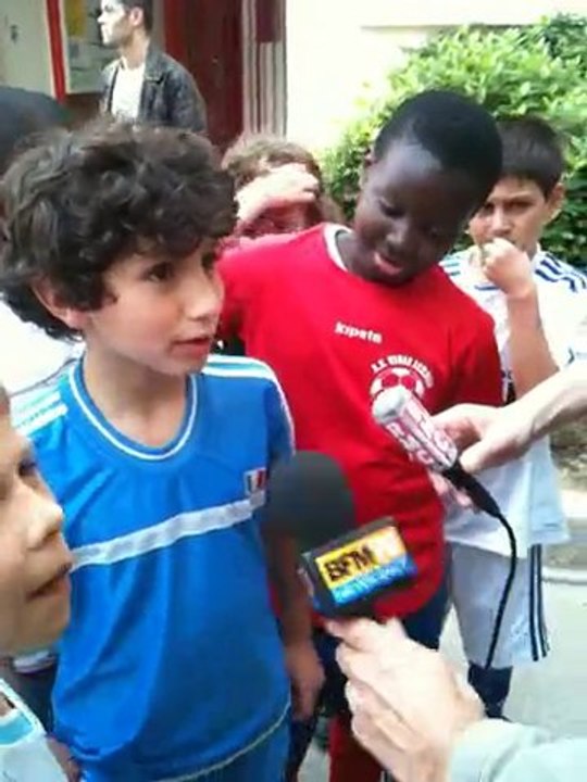 Les U10 et U11 sur BFM TV et RMC à propos de l'EDFrance