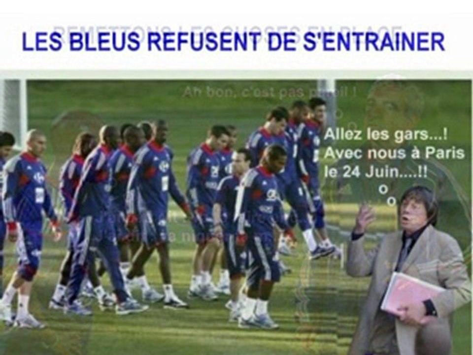 MONDIAL 2010...SUITE ET FIN POUR L'EQUIPE DE FRANCE
