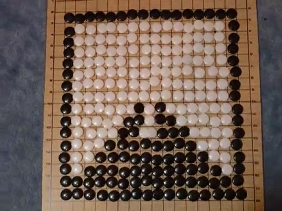 Black and white: animation