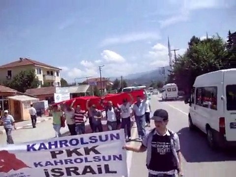 KUZULUK HABER kuzuluk.com TERÖRE LANET YÜRÜYÜŞÜ kuzuluk