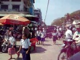 Sihanoukville - Aux abords du marché central - Cambodge 2010
