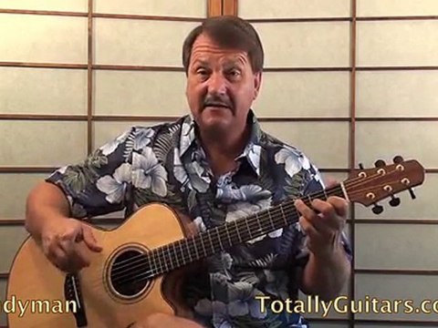 Gary Davis - Candyman Guitar lesson