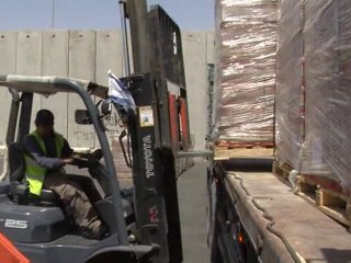 Allègement du blocas du Gaza, 120 camions passent à Kerem Shalom