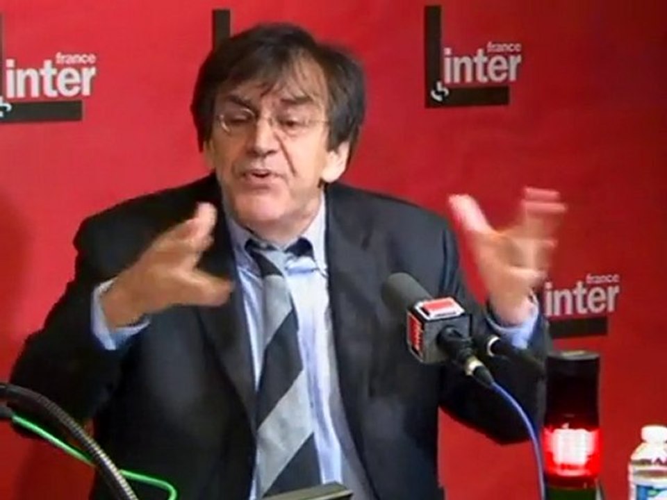 Alain Finkielkraut et l'Equipe de France