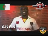 AKON SUPPORTER DE L'EQUIPE NATIONALE D'ALGERIE