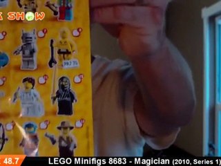 LEGO Magician Collectable Mini Figure Review : LEGO 8683