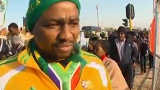 South Africa parties before World Cup kickoff