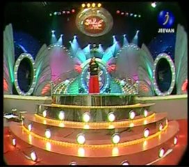 Divya Sooraj in Jeevan T V realty show- comedy song