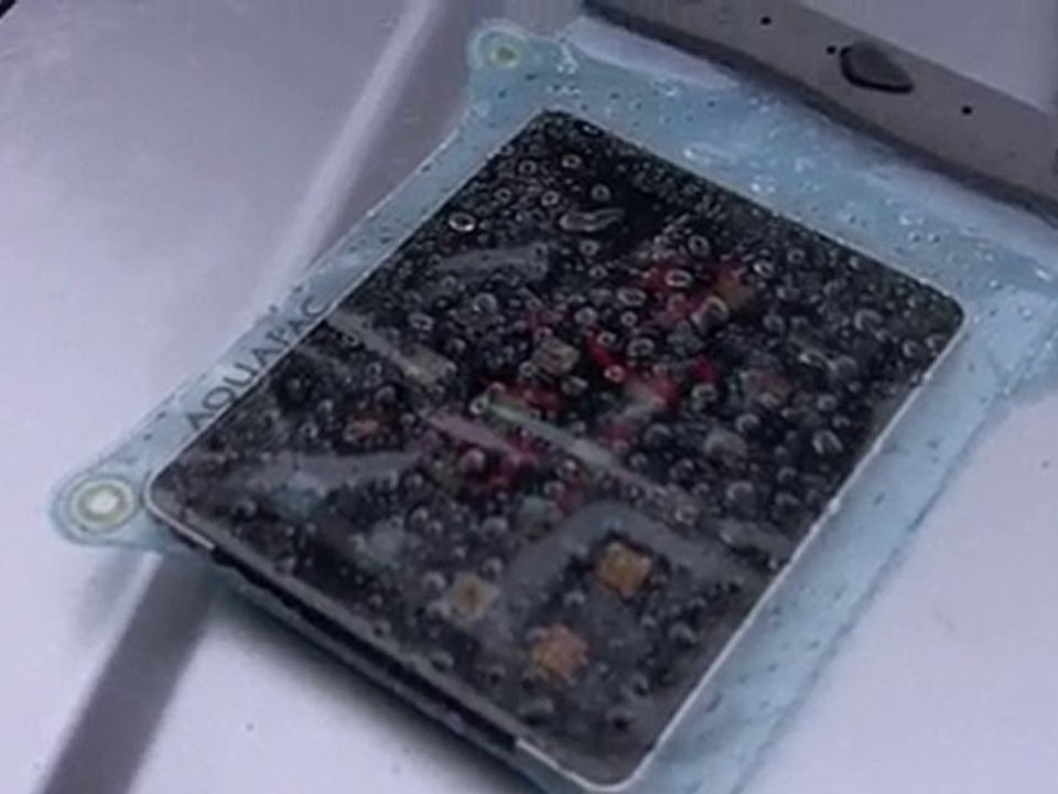 iPad In The Rain