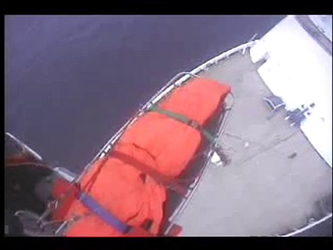 Coast Guard Medevac from Cruise Ship Ryndam