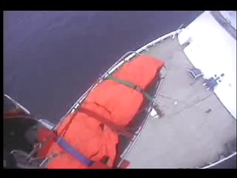 Coast Guard Medevac from Cruise Ship Ryndam