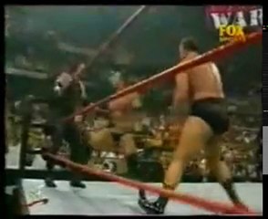 The Rock vs Mankind vs Big Show vs Undertaker vs Kane