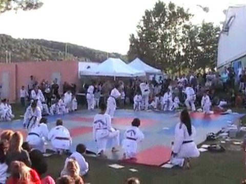 Aix en provence,demonstration de taekwondo à .A.U.C.