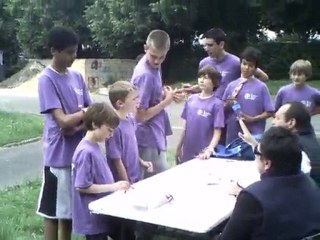 Tom et Pierre Alexandre et une équipe de l'ASPTT Rouen