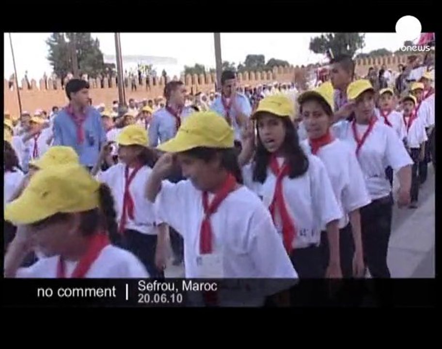 Cherry festival in Marocco - no comment