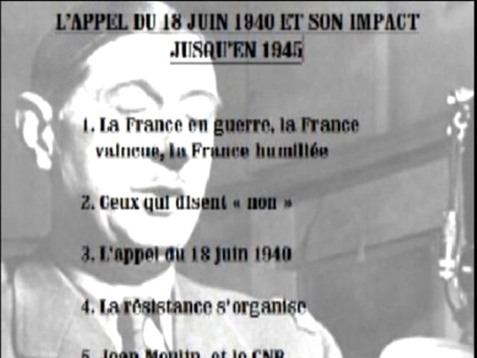 L'appel du 18 juin 1940