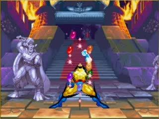 Marvel super heroes cps2 Wolverine