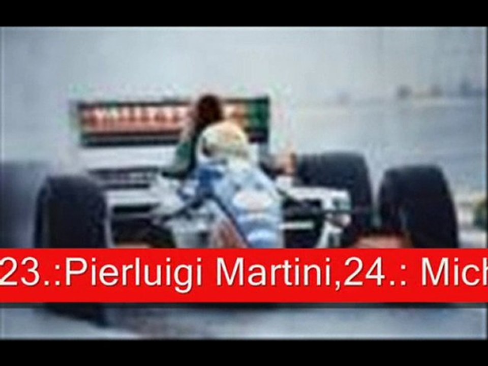 Cars that complete the 1994 Formula One Season