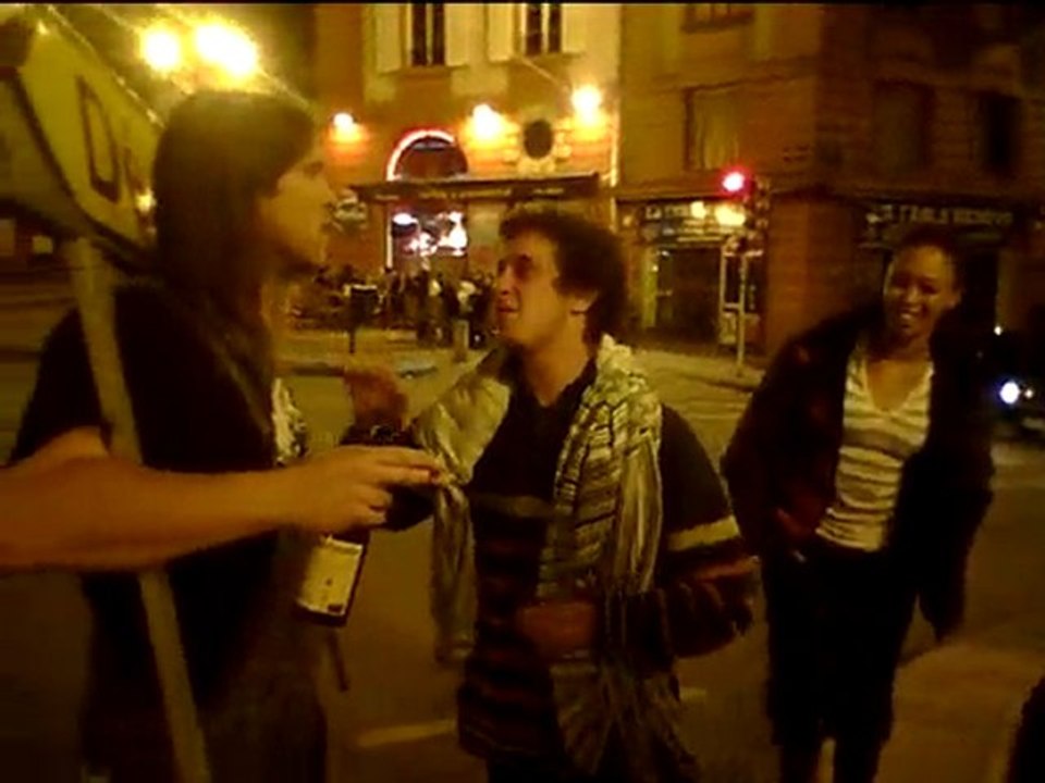 Un agent de la circulation pas banal...