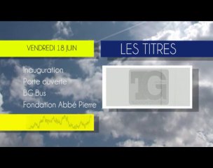 Journal du  vendredi 18 juin