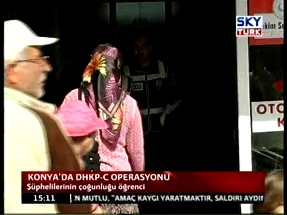Konya'da DHKP-C Operasyonu