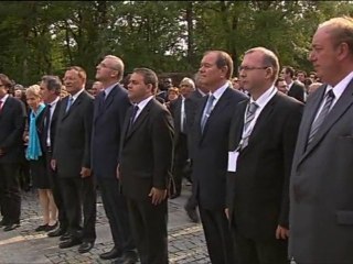 Cérémonie du souvenir au pied de la Croix de Lorraine