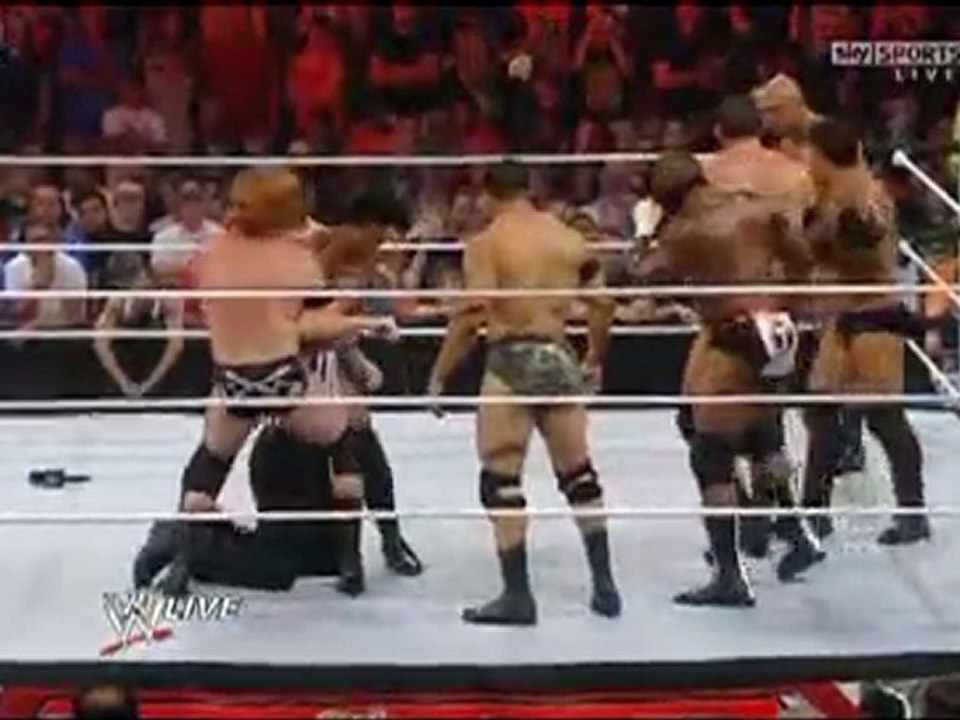 WWE Monday Night RAW 06/21/10 June Part 10/10