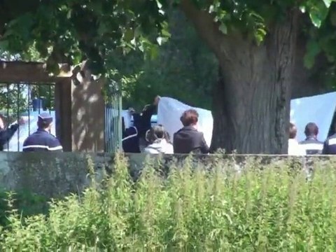 Reconstitution du meurtre de Mme Verjux à St-Maurice-des-C.