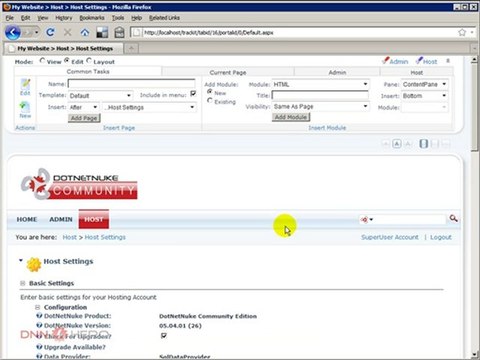 DotNetNuke Tutorial, Human friendly URL issue