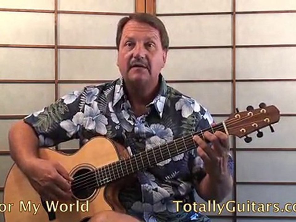Chicago Color My World Guitar lesson video Dailymotion