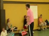 Entrainement Badminton à Vals-les-Bains